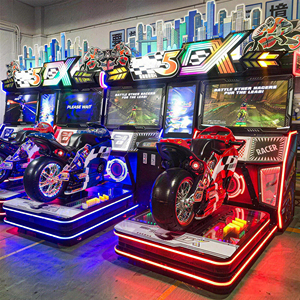 Machine de jeu d'arcade Moto GP authentique la plus populaire pour 2 joueurs, à monnayeur, avec prix d'usine - Product Image 5