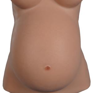 <span class=keywords><strong>Ventre</strong></span> <span class=keywords><strong>de</strong></span> grossesse en Silicone artificiel réaliste <span class=keywords><strong>de</strong></span> 4/6/9 mois avec seins pour Cosplay Crossdresser Halloween mascarade déguisement - Product Image 6