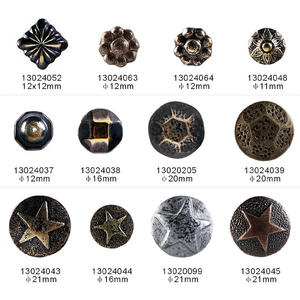 Phụ kiện nội thất đinh tán trang trí bằng đồng thau hình vòm 21mm, đinh ghim sofa - Product Image 4