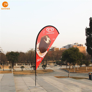 Banderas de lágrima voladoras para exteriores de primera calidad, banderas de exhibición al por mayor personalizadas, carteles de lágrima, publicidad, clase de bandera de playa - Product Image 3
