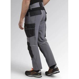 DIADORA UTILITY-702,175554-75070/3XL Pantalón gris acero rendimiento elástico repelente al agua-PANTALÓN DE TRABAJO EAN 8032521383302 - Product Image 3