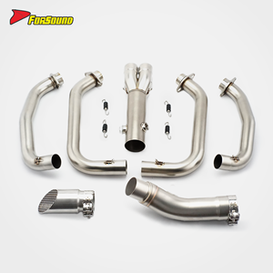 Sistema de Escape Completo FORSOUND para Kawasaki Z900 Versión Europea, Tubo de Escape de Panal, Sensor de Oxígeno Dual, Acero Inoxidable, Modelo 2017-2026 - Product Image 3