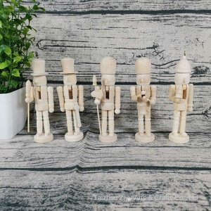Kit de peinture pour poupée en <span class=keywords><strong>bois</strong></span> naturel brut de 12 cm, modèle <span class=keywords><strong>Casse</strong></span>-<span class=keywords><strong>Noisette</strong></span>, pour enfants, à <span class=keywords><strong>peindre</strong></span> soi-même - Product Image 4