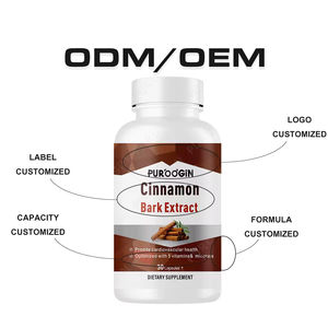 Complément alimentaire à base de plantes biologiques pour adultes - Capsules de cannelle stimulant l'énergie musculaire, soutenant l'immunité, 90 unités, sans danger pour les adultes - Product Image 4