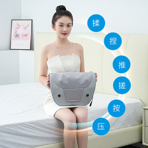 Mufu Neck Massager Back Waist Full Body Massage Pillow USB Rechargeable Kneading Therapy for Home Use - Product Image 1