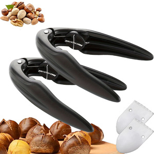 Rompecastañas Multifuncional con Corte Cruzado, Abridor de Castañas con Hoja de Acero Inoxidable 304 y Mango de ABS para Abrir Nueces y Cáscaras de Nuez - Product Image 5