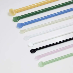 Set di 18 Barre di <span class=keywords><strong>Vetro</strong></span> Colorate, Diametro 6mm, Colori Misti, Alta Qualità in <span class=keywords><strong>Vetro</strong></span> Borosilicato 33, Kit per Soffiatura del <span class=keywords><strong>Vetro</strong></span> Fai-da-Te - Product Image 3