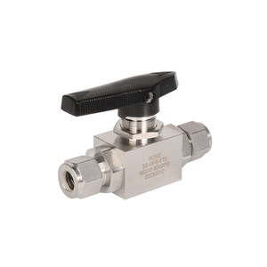 Válvula de Bola Manual de Acero Inoxidable de 20 mm NPT para Fluidos Corrosivos - Product Image 1