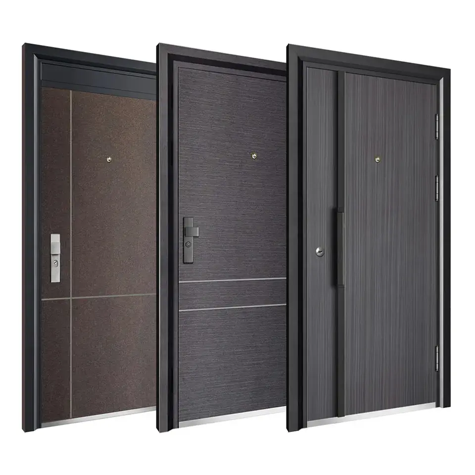 Best Price Morden Style Exterior Doors Catalogue Iron Doors