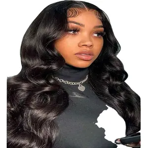 13X4 Lace Frontal Wigs Human Hair Body Wave Wig Black Women30