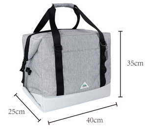 Sac de camping décontracté à double bandoulière, grande capacité, réutilisable, réglable, isolant, imperméable, écologique et durable - Product Image 6