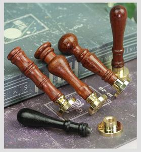 Retro Fireproof <b>Paint</b> Seal Handle Rosewood Fire Lacquer Seal Handle Envelope Wax Stamp Handles Sealing Wax Accessories Decor - Product Image 6