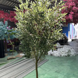Árvore de Oliveira Artificial Personalizada de 1,8m, Multi-Tamanhos, Verde Escuro para Decoração de Casa e Hotel - Product Image 1