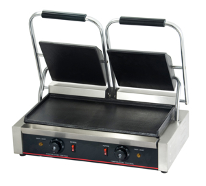 Grille de presse à <span class=keywords><strong>Panini</strong></span> de Contact de machine à Sandwich électrique à <span class=keywords><strong>gaz</strong></span> de fonte professionnelle - Product Image 3