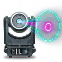 Projecteur laser à tête mobile RGB 10W GMT Maite Full Color avec contrôle DMX512 Ra 80 pour scène, DJ, club, mariage (AC)