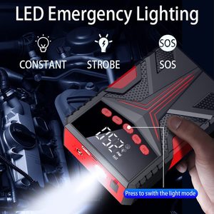 Arrancador de Coches Portátil de 12V e Inflador de Neumáticos - Product Image 4