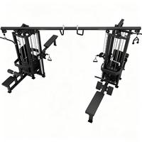 Machine Smith pour entraînement complet du corps, équipement de fitness pour salle de sport, entraînement de force, usage commercial, exercices de fitness pour huit personnes debout