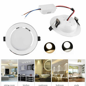 Dimmable LED Recessed Ceiling Downlight 3W 5W 7W 9W 12W 15W 18W 21W Light Silver <strong>Lamps</strong> 85-265V Bright Cool <strong>Neutral</strong> Warm White - Product Image 5