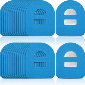 Patch adhésif rond non poreux pour <span class=keywords><strong>glucomètre</strong></span>, patch adhésif pour <span class=keywords><strong>capteur</strong></span> CGM Dexcom G6, forme personnalisée - Product Image 4