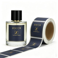 Etiquetas de Perfume Personalizadas Autoadhesivas |   Etiquetas de Perfume de PP Blanco Resistentes al Agua, al Aceite y a los Arañazos