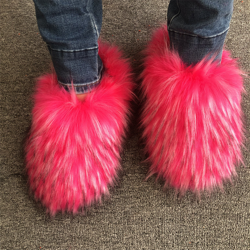 Imitazione pelosa di procione rosso anguria