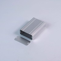 Caja de Control de Aluminio Extruido Personalizada de 58*25mm, Anodizada, para Chasis de Instrumentos de Laboratorio, Investigación Científica y Espectroscopia