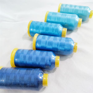 108D 120D 5000M, stock listo para la fábrica, hilo <span class=keywords><strong>de</strong></span> seda bordado, técnica alta, máquina <span class=keywords><strong>de</strong></span> ordenador, costura, bordado azul, <span class=keywords><strong>punto</strong></span> <span class=keywords><strong>de</strong></span> <span class=keywords><strong>cruz</strong></span> - Product Image 2