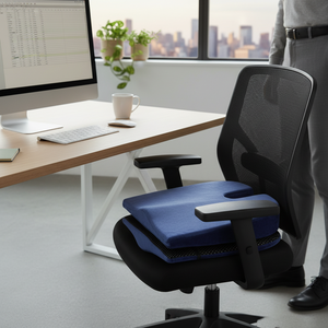 Coussin de siège orthopédique Best Seller – Qualité supérieure, ergonomique, soutien du dos, utilisation au bureau et à la maison, emballage en vrac - Product Image 3
