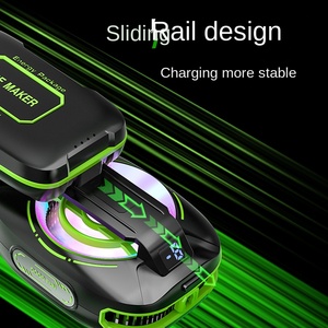 Bộ tản nhiệt điện thoại di động js85 mới đóng băng Pin 3000mAh có thể sạc lại bán dẫn từ tính ba bánh câm hiển thị kỹ thuật số - Product Image 4