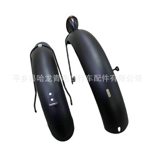 Garde-boue pour vélo électrique, déflecteur d'eau avant et arrière en plastique pliable de 14 pouces - Product Image 5