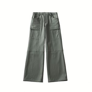 Pantalon cargo décontracté pour homme, automne/hiver 2024, tissu doux composite, coupe ample, taille élastique - Product Image 6