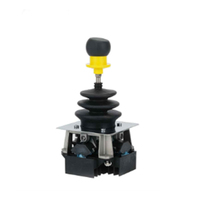 Manette de commande industrielle AC avec potentiomètre, levier autobloquant, contrôleur CANbus pour grue, excavatrice, construction