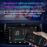 Pemutar Multimedia mobil 7/9/10 inci, dengan pemutar kotak hitam tahan air Gps 2g + 32g sistem Android Video mobil Multimedia Radio Player Dashboard Gps