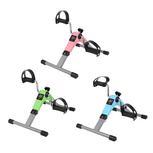 Venta caliente ajustable uso interior en el hogar debajo del pedal de escritorio ejercitador Fitness ligero Mini bicicleta para entrenamiento de brazos y piernas - Product Image 3