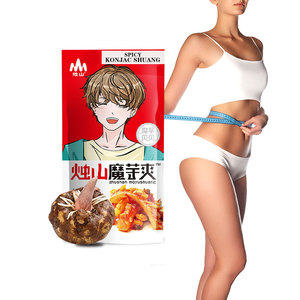 66g de bandes épicées de konjac végétariennes à teneur réduite en matières grasses halal faible en gras et en calories - Product Image 1