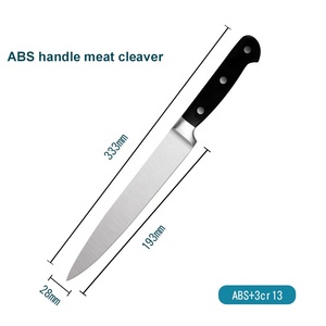 Ensemble de couteaux et fourchettes à découper en acier inoxydable pour couper la viande au <span class=keywords><strong>barbecue</strong></span>, couteau à viande professionnel de dinde, ensemble d'outils pour <span class=keywords><strong>barbecue</strong></span> gastronomique - Product Image 5