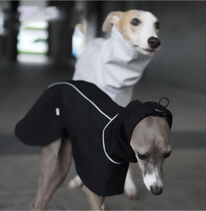 Qiqu – <span class=keywords><strong>imperméable</strong></span> <span class=keywords><strong>pour</strong></span> chien, fournitures <span class=keywords><strong>pour</strong></span> animaux de compagnie, nouveau design personnalisé, <span class=keywords><strong>imperméable</strong></span> avec bandes réfléchissantes de sécurité, adapté au <span class=keywords><strong>carlin</strong></span> d'extérieur - Product Image 3