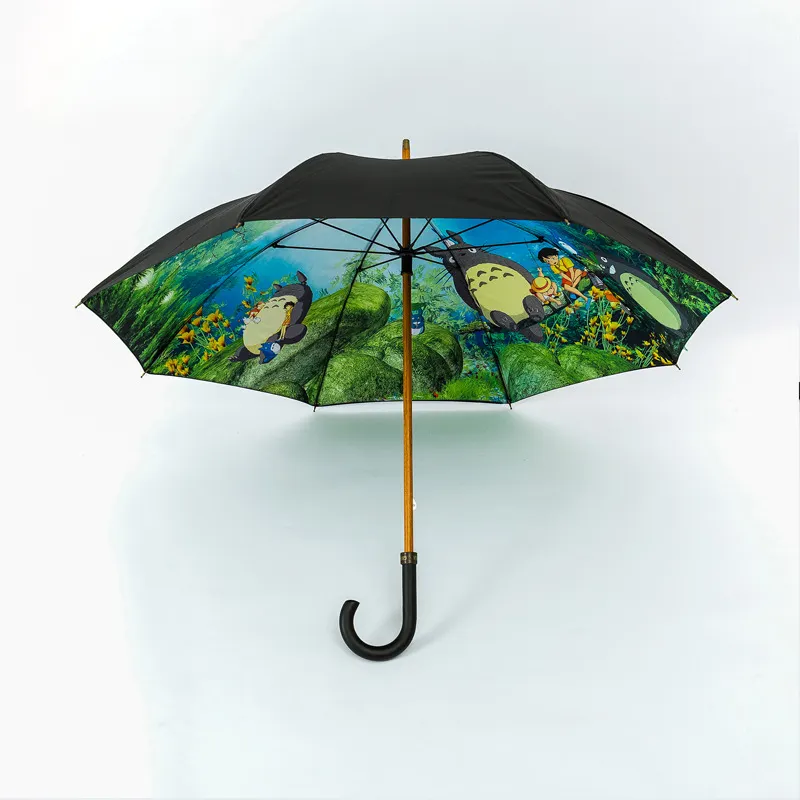 Parapluie personnalisé avec logo et impression numérique 100% ou 100 100% Parapluie imprimé numérique avec logo personnalisé