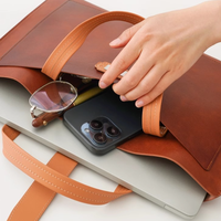 Porte-documents A4 portable multifonctionnel en stock Sac fourre-tout pour ordinateur portable personnalisé, à la mode, durable et anti-perte