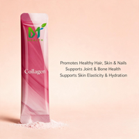 Poudre de collagène en peptides OEM, favorise la santé des cheveux, de la peau et des ongles