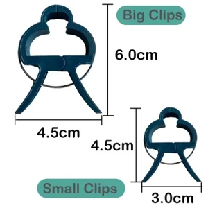 Clips de fixation pour plantes en plastique, supports de branches de plantes, clips de jardin pour maintenir ou redresser les plantes sur un treillis - Product Image 2