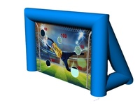 Juego Inflable de Fútbol de Tiro al Blanco de WINSUN Factory, Arena de Tiro de Fútbol Inflable, Rugby, Juegos de Carnaval