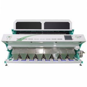 Machine de tri de couleur au design unique pour riz long grain, riz étuvé, blé et raisins secs, certifiée CE ISO - Product Image 2