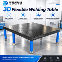 Meisida Plate-forme de soudage flexible 3D en fonte d'ouverture D28 de qualité industrielle