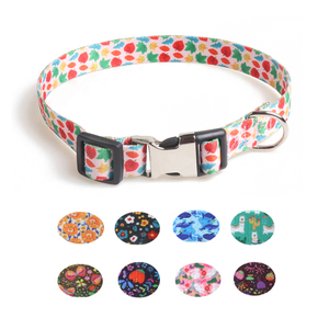 Collar con estampado personalizado para mascotas, accesorio ajustable de Seguridad, de nailon, para perros pequeños, medianos y grandes - Product Image 2