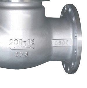 Valvola di ritegno a battente in acciaio inossidabile H44W 16P per sistemi di trattamento acqua - Product Image 4