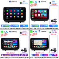 LEHX L6Pro 2 Din Android Auto CarPlay 4G DSP RGB Stéréo GPS pour lecteur multimédia pour Renault Clio III 2005-2014