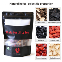 Tisane Naturelle pour la Fertilité Masculine : Maca, Ginseng, Goji, Mûrier, Jujube, Polygonatum – Infusion Mélangée
