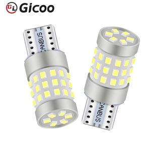 Bombillas LED GICOO T10 W5W 12V de Doble Color, Canbus Sin Errores, Luces Interiores para Auto W5W 2016, Luz de Lectura LED 42smd para Auto - Product Image 1
