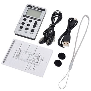 Mini Radio AM FM 2o, Batería Recargable, Pantalla Digital Portátil, Sintonización FM AM, Radio para Deportes, Viajes al Aire Libre, Campamento, Uso Doméstico - Product Image 4